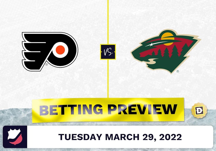 Flyers vs. Wild Predictions and Odds - Mar 29, 2022