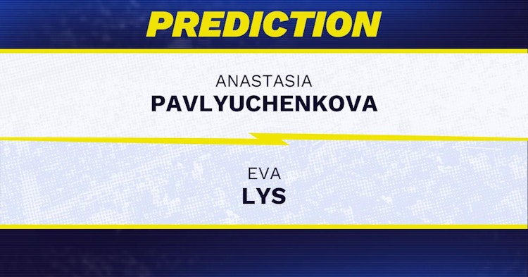 Anastasia Pavlyuchenkova vs Eva Lys Tennis Prediction.
