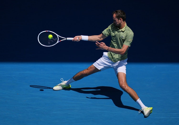 Australian Open 2026 tennis parlay on Day 6 featuring Daniil Medvedev.