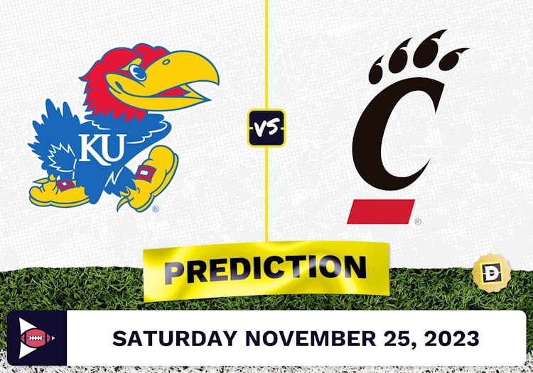 Kansas vs. Cincinnati CFB Prediction and Odds - November 25, 2023