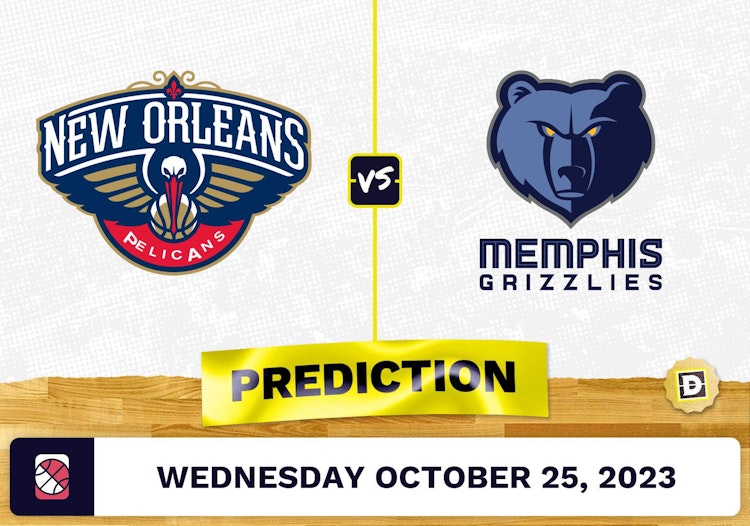 Pelicans vs. Grizzlies Prediction and Odds - October 25, 2023