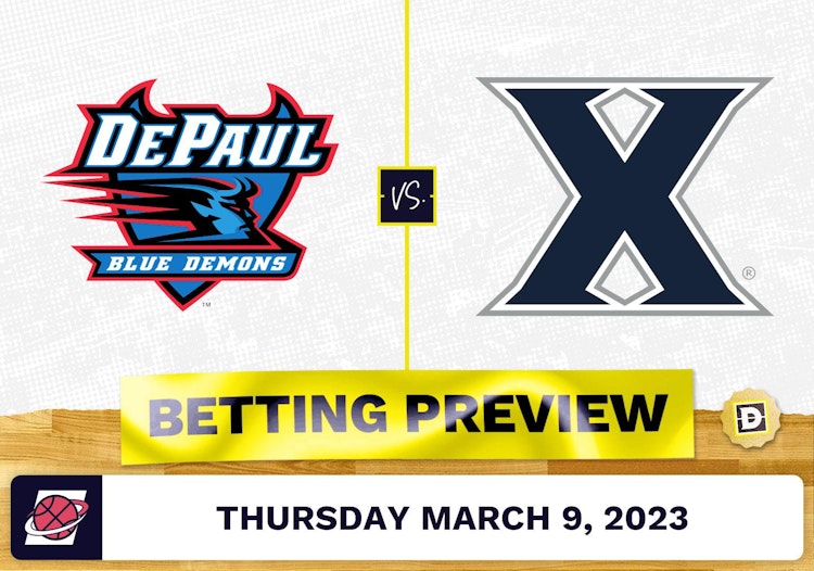 DePaul vs. Xavier CBB Prediction and Odds - Mar 9, 2023