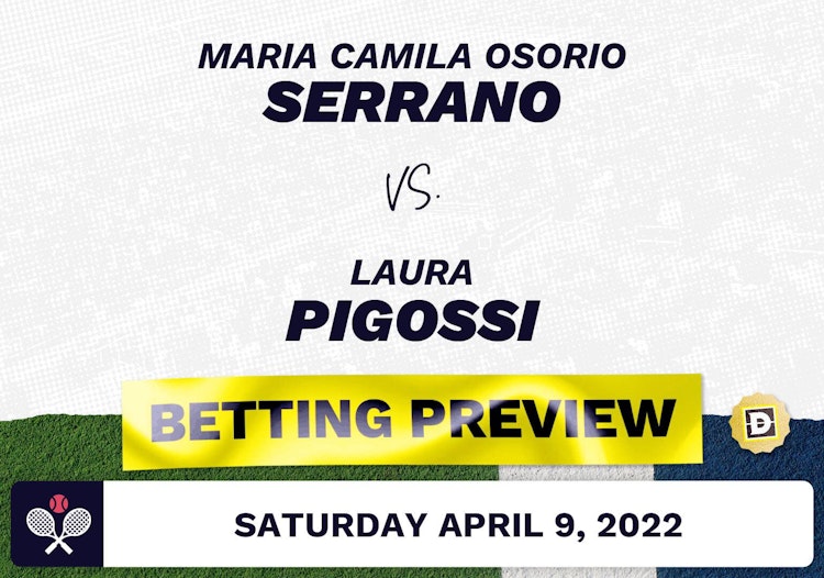 Maria Camila Osorio Serrano vs. Laura Pigossi Predictions - Apr 9, 2022