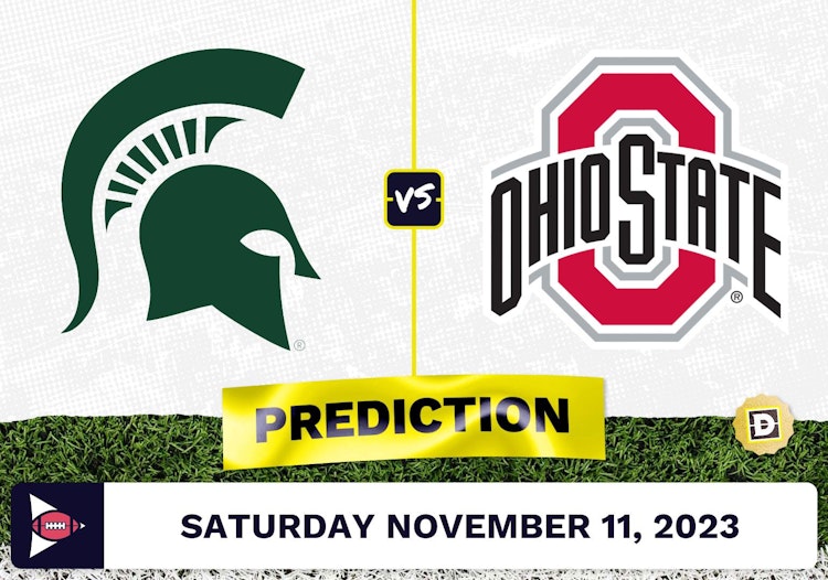 Michigan State vs. Ohio State CFB Prediction and Odds - November 11, 2023