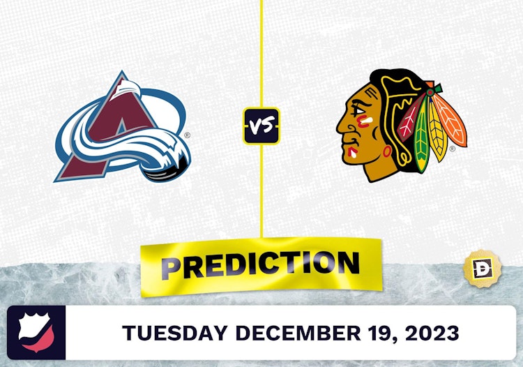 Colorado Avalanche vs. Chicago Blackhawks Prediction, Odds, NHL Picks  [12/19/2023]