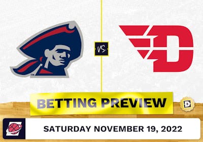 Robert Morris vs. Dayton CBB Prediction and Odds - Nov 19, 2022