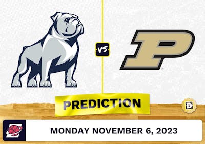 Samford vs. Purdue Basketball Prediction - November 6, 2023