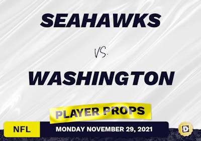 Seahawks vs. Washington Projected Player Stats - Nov 29, 2021
