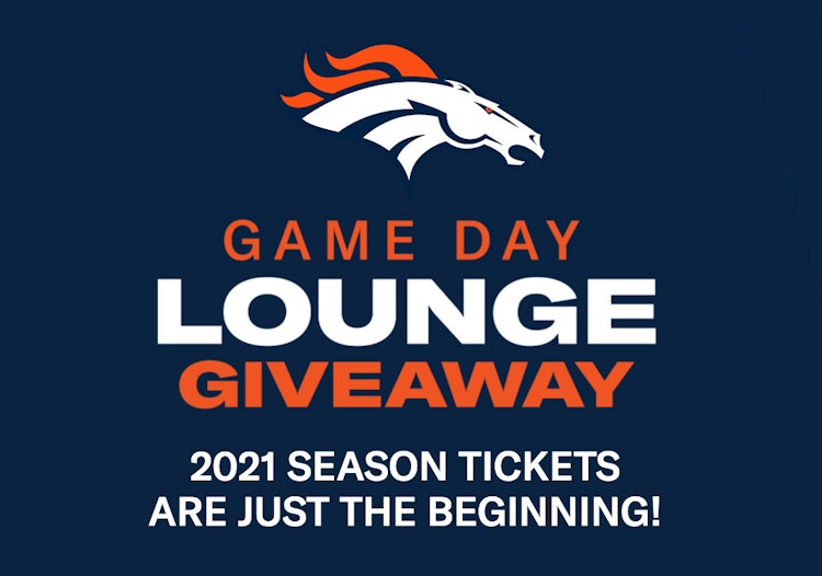 How to win a Broncos Game Day Lounge Giveaway