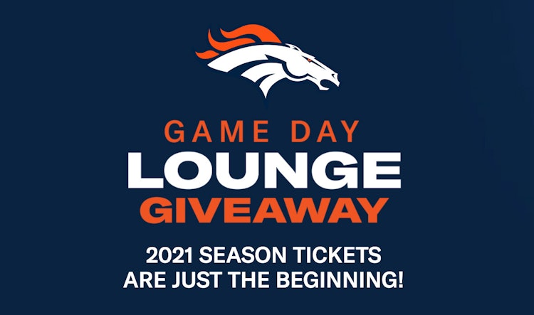 How to win a Broncos Game Day Lounge Giveaway