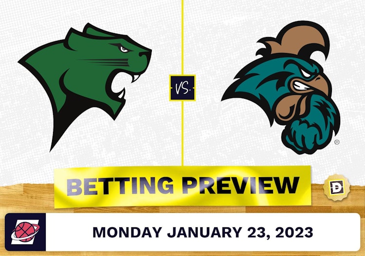 Chicago State vs. Coastal Carolina CBB Prediction and Odds - Jan 23, 2023