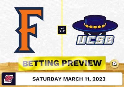 Cal State Fullerton vs. UC Santa Barbara CBB Prediction and Odds - Mar 11, 2023