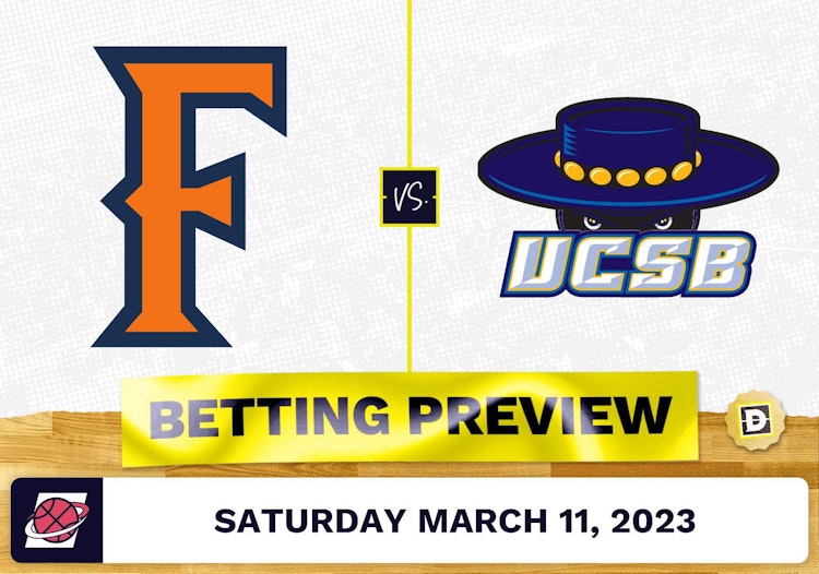 Cal State Fullerton vs. UC Santa Barbara CBB Prediction and Odds - Mar 11, 2023