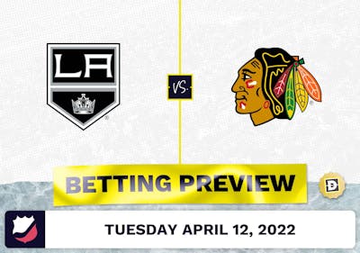 Kings vs. Blackhawks Prediction and Odds - Apr 12, 2022