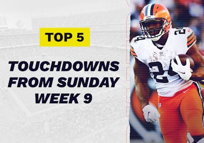 2021 NFL Season: The Top 5 Touchdowns of Sunday, November 7, 2021