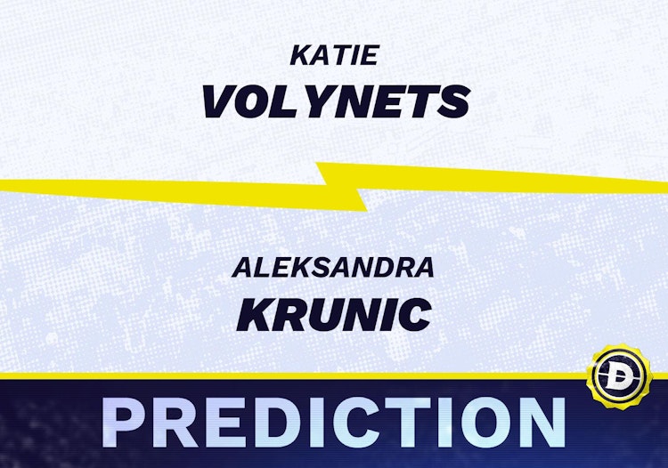 Katie Volynets vs. Aleksandra Krunic Prediction, Odds, Picks for French Open 2024