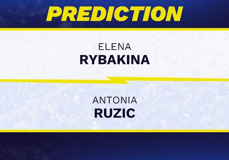 Elena Rybakina vs Antonia Ruzic Tennis Prediction.