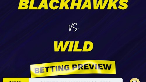 Blackhawks vs. Wild Predictions and Odds - Jan 22, 2022