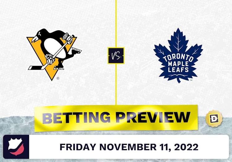 Penguins vs. Maple Leafs Prediction and Odds - Nov 11, 2022