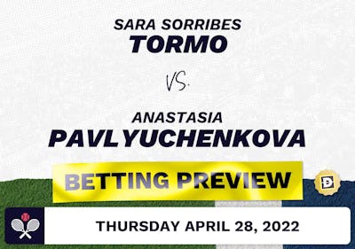 Sara Sorribes Tormo vs. Anastasia Pavlyuchenkova Predictions - Apr 29, 2022