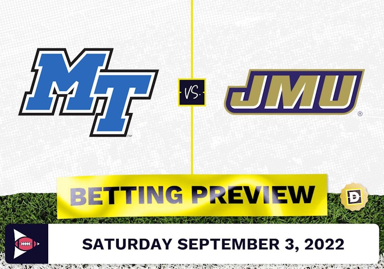 Middle Tennessee vs. James Madison CFB Prediction and Odds - Sep 3, 2022