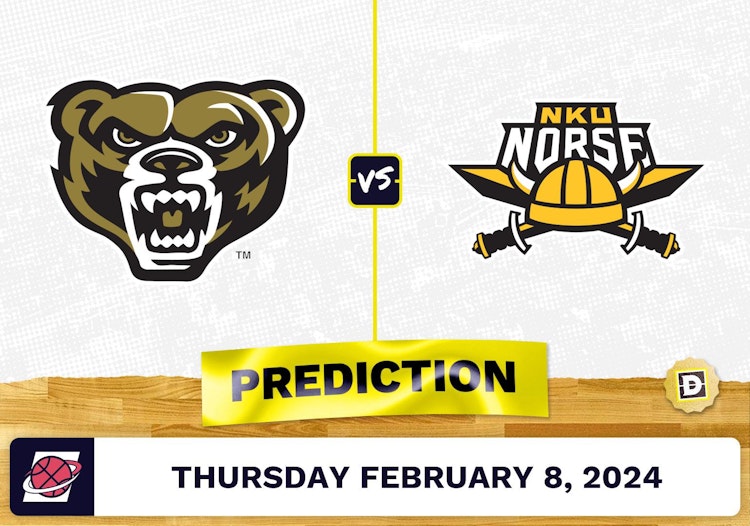 Oakland vs. Northern Kentucky Prediction, Odds, College Basketball Picks [2/8/2024]