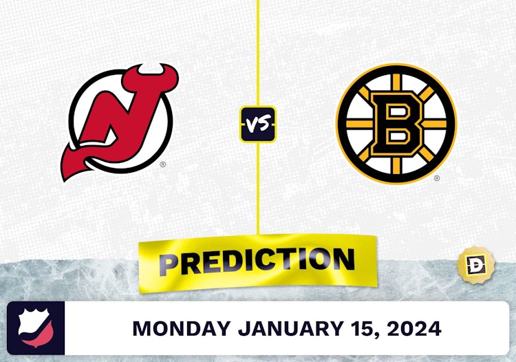 New Jersey Devils vs. Boston Bruins Prediction, Odds, NHL Picks [1/15/2024]