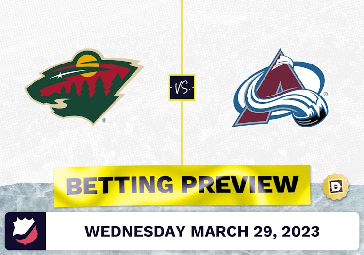 Wild vs. Avalanche Prediction and Odds - Mar 29, 2023
