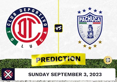Toluca vs. Pachuca Prediction and Odds - September 3, 2023