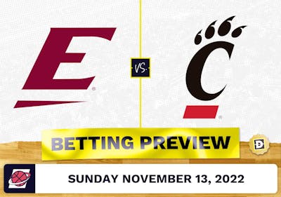 Eastern Kentucky vs. Cincinnati CBB Prediction and Odds - Nov 13, 2022