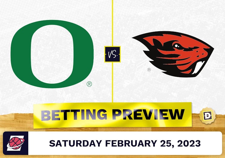Oregon vs. Oregon State CBB Prediction and Odds - Feb 25, 2023