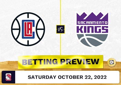 Clippers vs. Kings Prediction and Odds - Oct 22, 2022