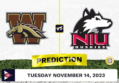 Western Michigan vs. Northern Illinois CFB Prediction and Odds - November 14, 2023