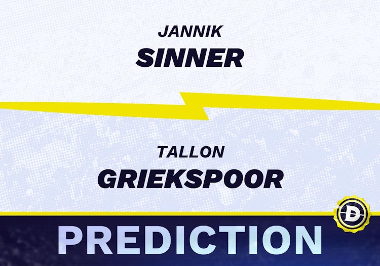 Jannik Sinner vs. Tallon Griekspoor Prediction, Odds, Picks for ATP Terra Wortmann Open (Halle) 2024