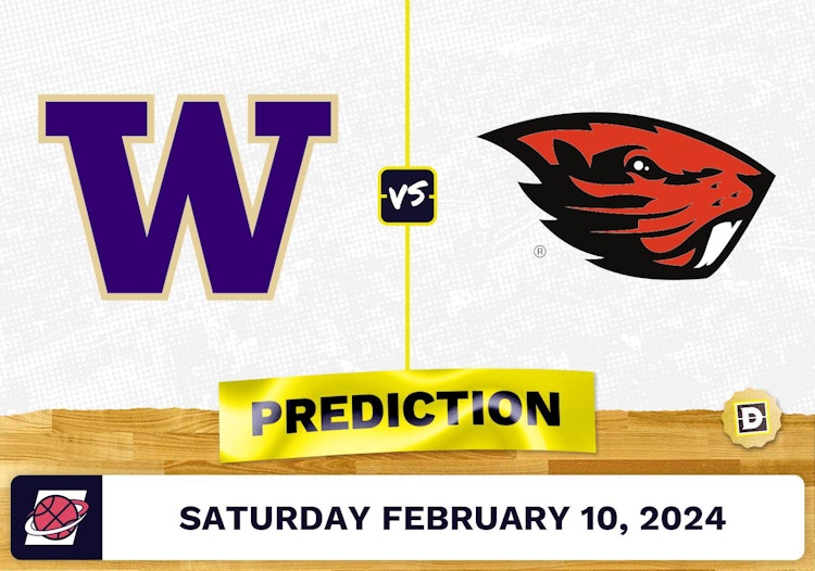 Washington vs. Oregon State Prediction, Odds, College Basketball Picks [2/10/2024]