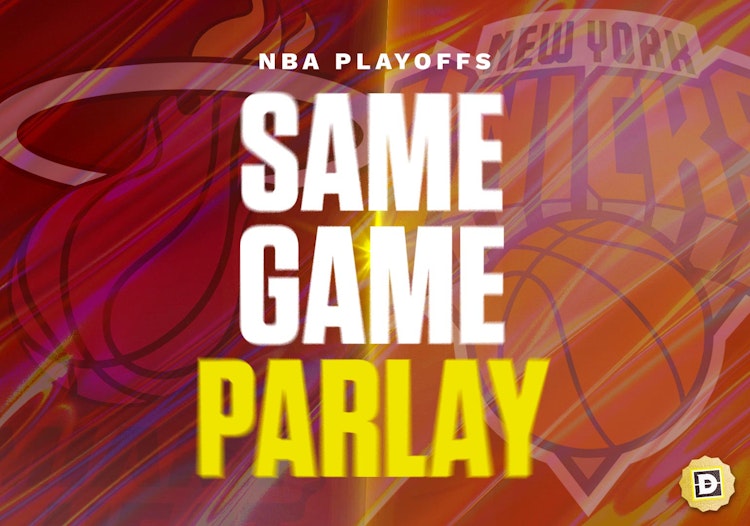 NBA Same Game Parlay for New York Knicks vs. Miami Heat on Tuesday