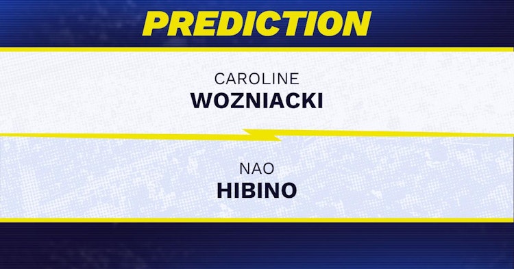 Caroline Wozniacki vs Nao Hibino Tennis Prediction.