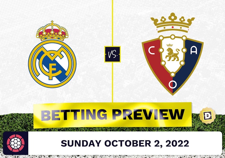 Real Madrid vs. Osasuna Prediction and Odds - Oct 2, 2022