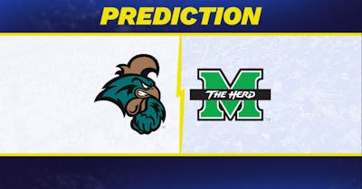 Coastal Carolina vs. Marshall Prediction: Marshall Predicted to Win in College Football Week 12 [2024]