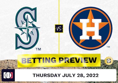 Mariners vs. Astros Prediction and Odds - Jul 28, 2022