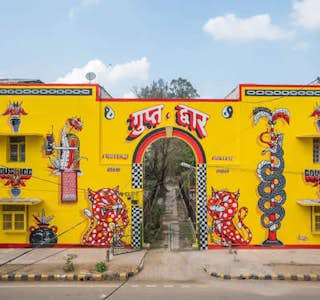 Explore India's First Open Air Art District 's gallery image