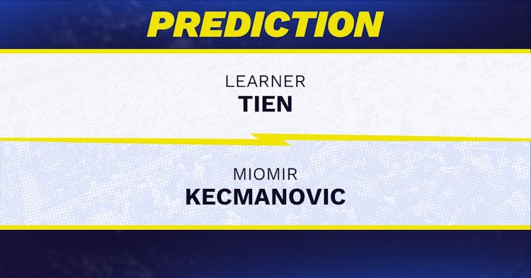 Learner Tien vs Miomir Kecmanovic Tennis Prediction.