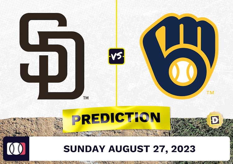 Padres vs. Brewers Prediction for MLB Sunday [8/27/2023]