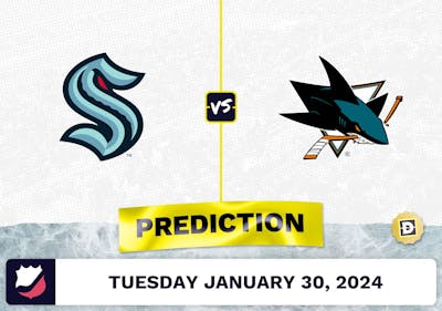 Seattle Kraken vs. San Jose Sharks Prediction, Odds, NHL Picks [1/30/2024]