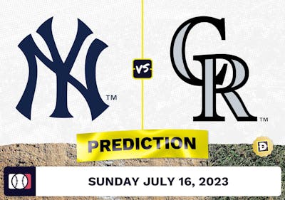 Yankees vs. Rockies Prediction for MLB Sunday [7/16/2023]
