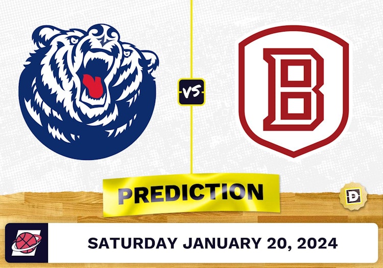 Belmont vs. Bradley Prediction, Odds, College Basketball Picks [1/20/2024]