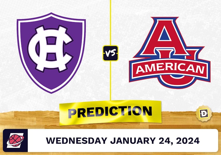 Holy Cross vs. American University Prediction, Odds, College Basketball Picks [1/24/2024]