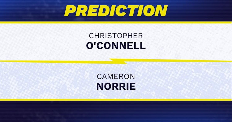 Christopher O'Connell vs Cameron Norrie Tennis Prediction.