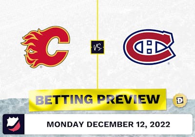Flames vs. Canadiens Prediction and Odds - Dec 12, 2022