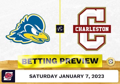 Delaware vs. Charleston CBB Prediction and Odds - Jan 7, 2023